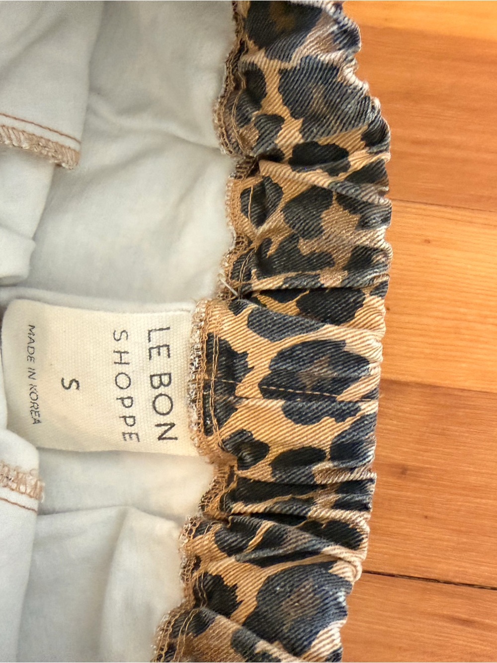 Le Bon Shoppe Leopard Arc Pants - Picture 2 of 4